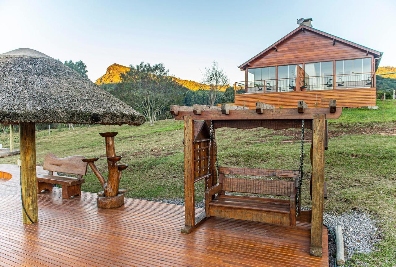Bangalos Refugio Do Vale Santa Maria do Erval 外观 照片